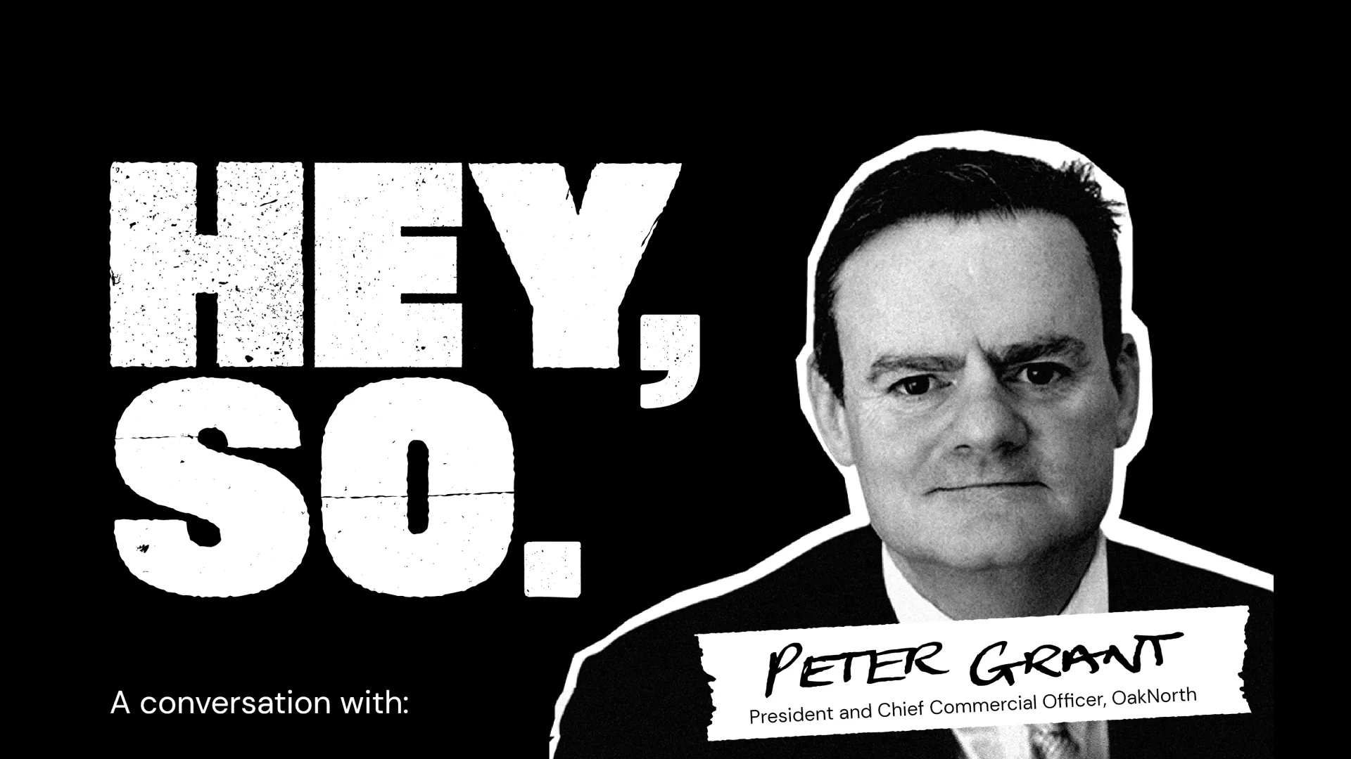 Hey, So: Peter Grant