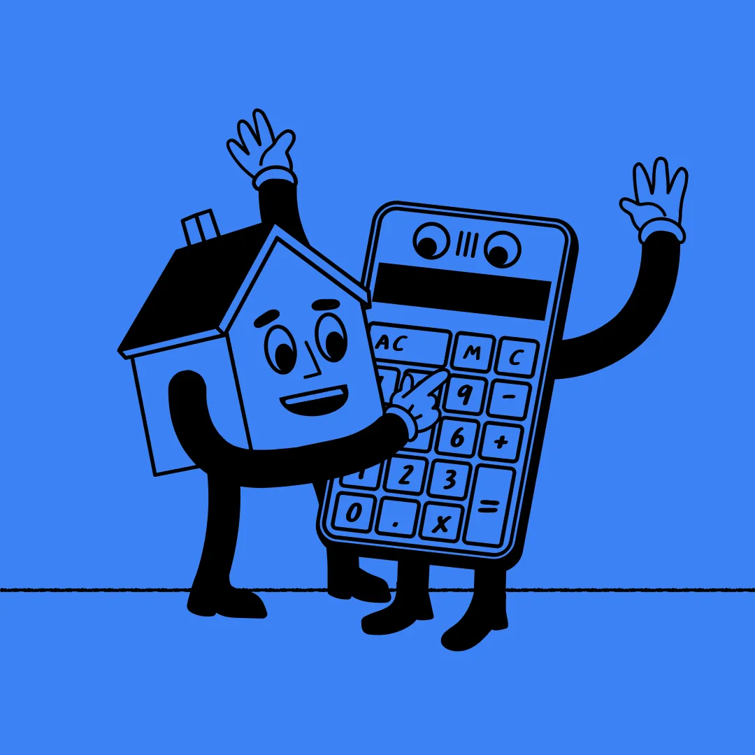 Calculators/Bad Credit Mortgage Square Blue