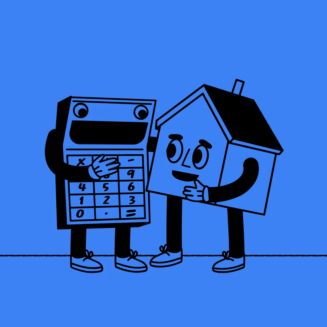 Calculators/Self Employed Square Blue