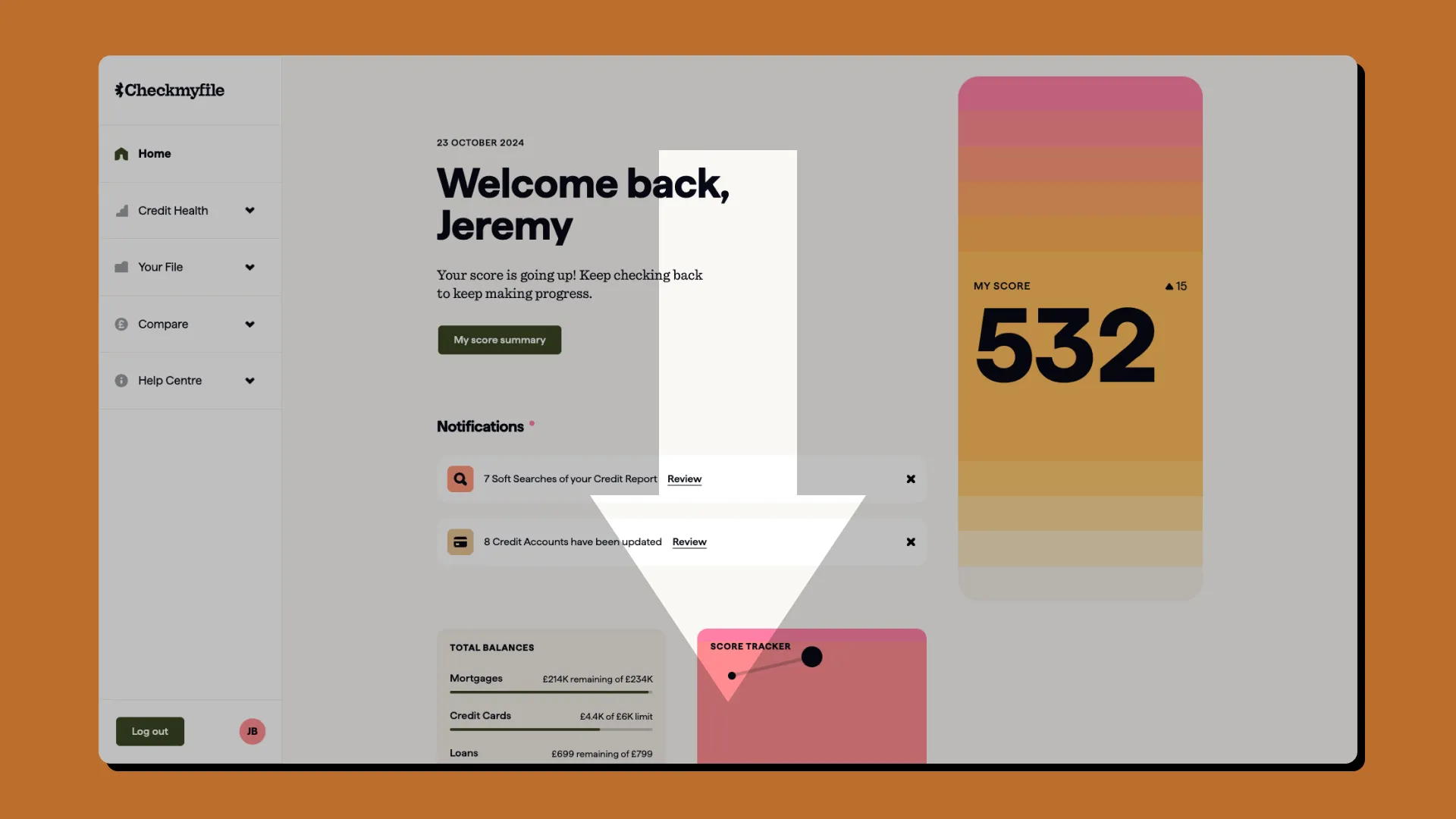 Checkmyfile dashboard